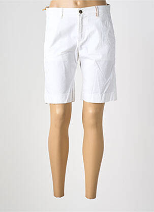 Bermuda taille à pinces taille normale blanc COUTURIST femme