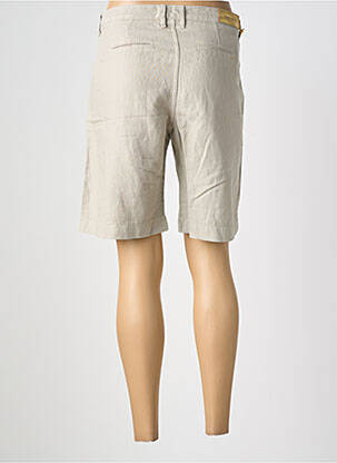 Bermuda taille à pinces taille normale beige COUTURIST femme