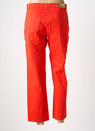 Jeans coupe droite taille normale taille normale orange COUTURIST femme