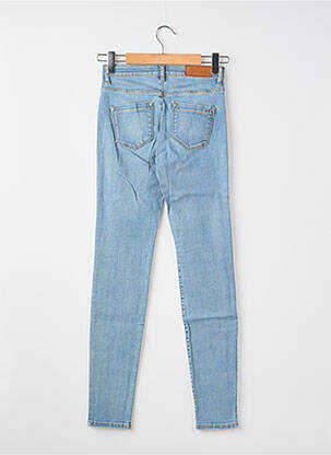 Jeans coupe slim taille haute taille haute bleu COUTURIST femme