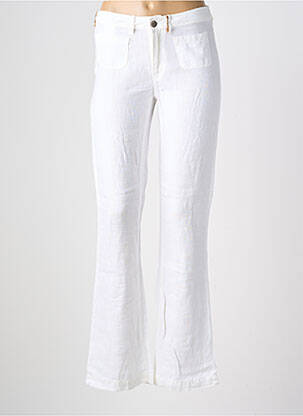 Pantalon flare blanc COUTURIST femme