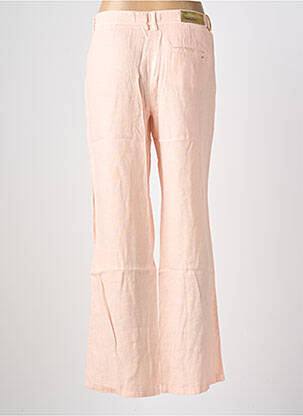 Pantalon flare taille élastique taille normale rose COUTURIST femme
