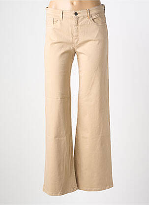 Pantalon flare taille normale taille normale beige COUTURIST femme
