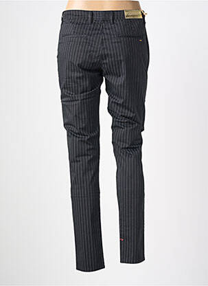 Pantalon chino taille basse taille basse noir COUTURIST femme