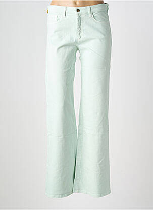 Jeans coupe droite stretch taille normale bleu COUTURIST femme