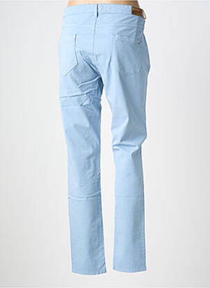 Pantalon droit stretch taille normale bleu COUTURIST femme