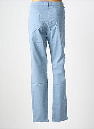 Pantalon droit stretch taille normale bleu COUTURIST femme