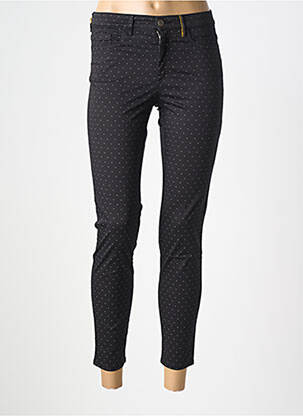 Pantalon 7/8 stretch taille normale noir COUTURIST femme