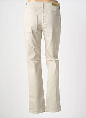 Pantalon slim tissage popeline taille normale gris COUTURIST femme