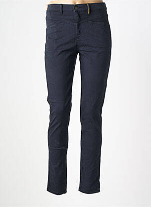 Pantalon slim stretch taille normale bleu COUTURIST femme