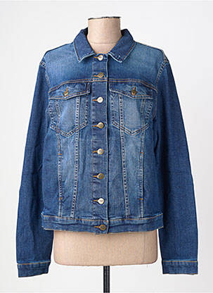 Veste casual coupe droite bleu COUTURIST femme