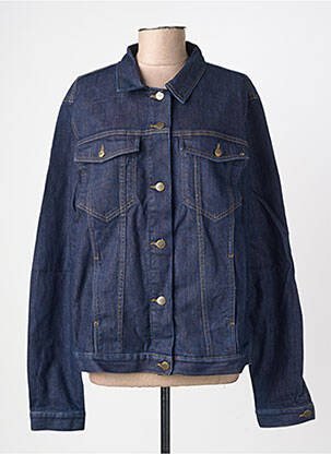 Veste casual coupe droite bleu COUTURIST femme