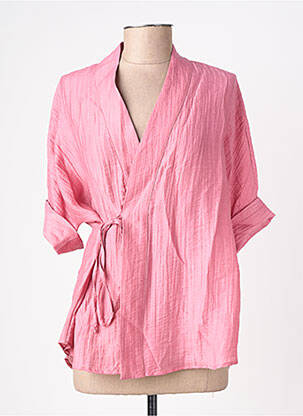 Top manches longues manches longues rose COMPAÑIA FANTASTICA femme