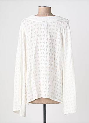 Blouse manches longues manches longues blanc NÜ femme