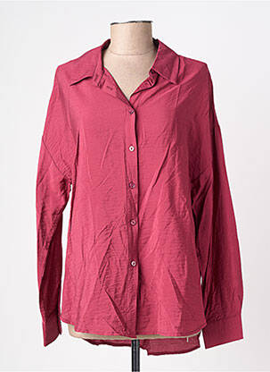 Chemisier coupe fluide manches longues rose TIFFOSI femme