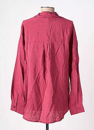 Chemisier coupe fluide manches longues rose TIFFOSI femme