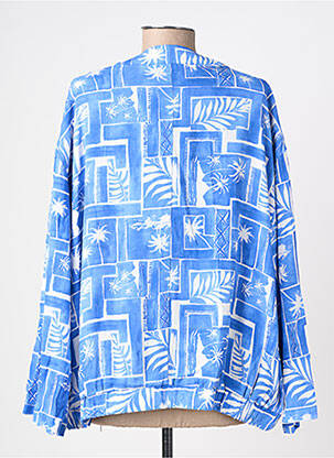 Veste casual finition intérieure doublée bleu TIFFOSI femme