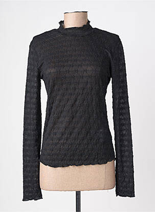 Top manches longues manches longues noir KAFFE femme