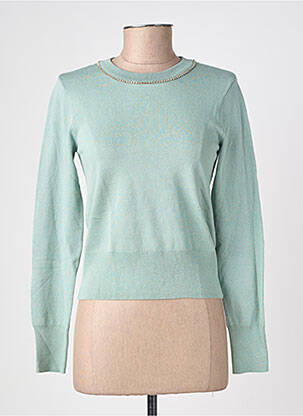 Pull stretch manches longues vert TIFFOSI femme