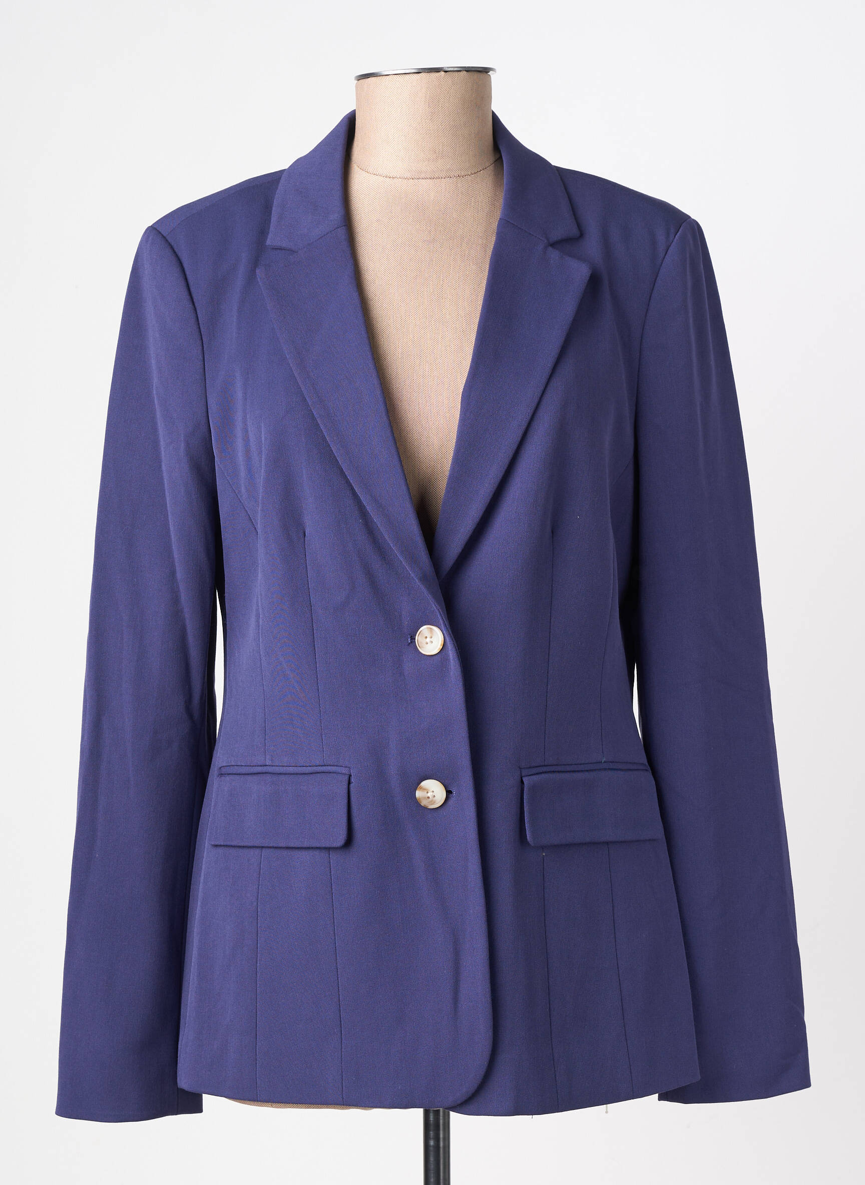 Blazer poches bleu TOM TAILOR femme