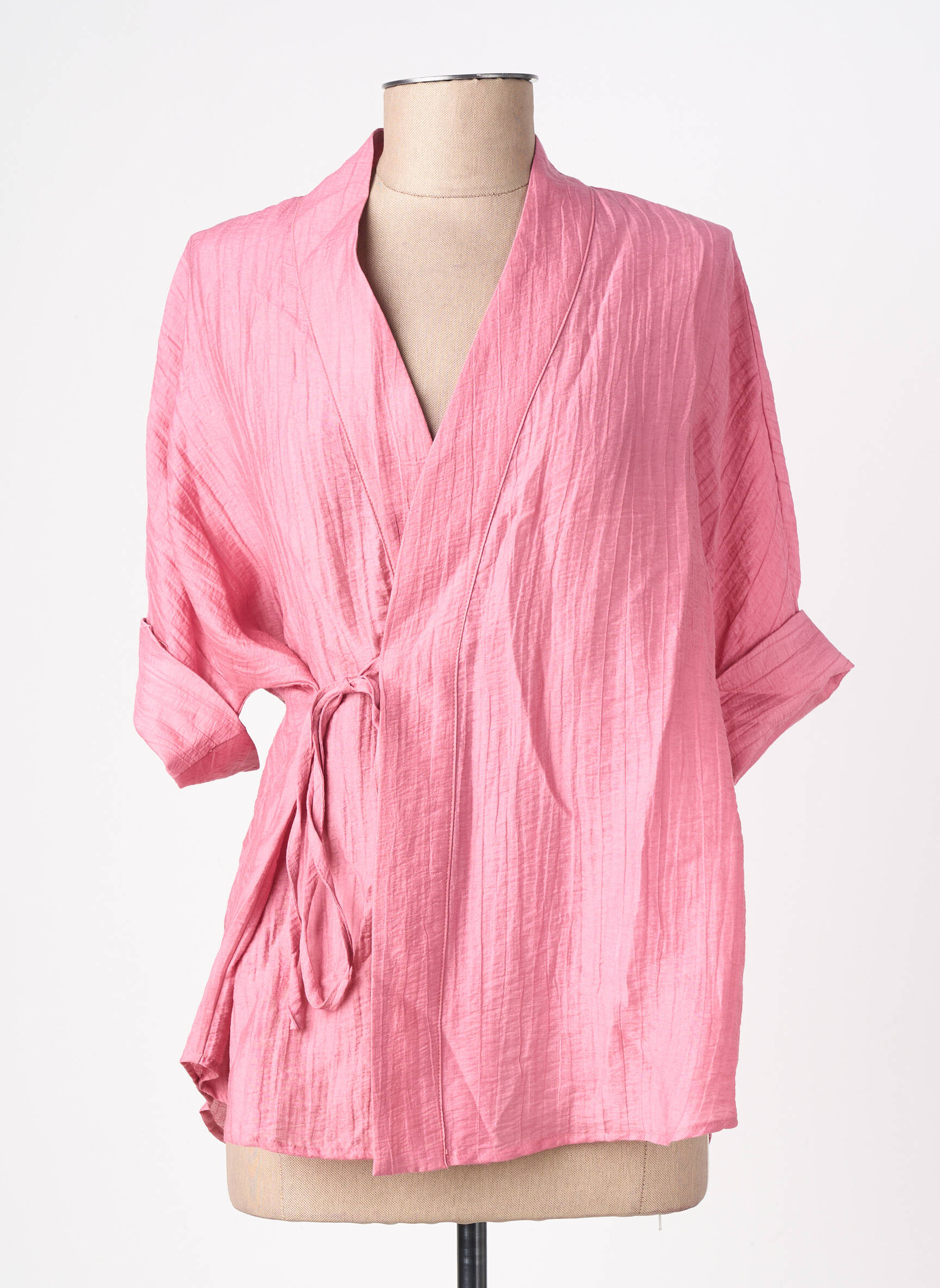 Top manches longues manches longues rose COMPAÑIA FANTASTICA femme
