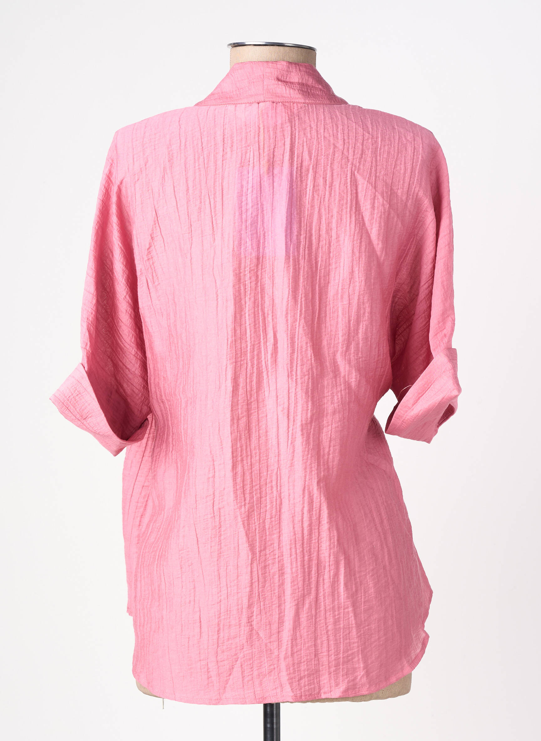 Top manches longues manches longues rose COMPAÑIA FANTASTICA femme