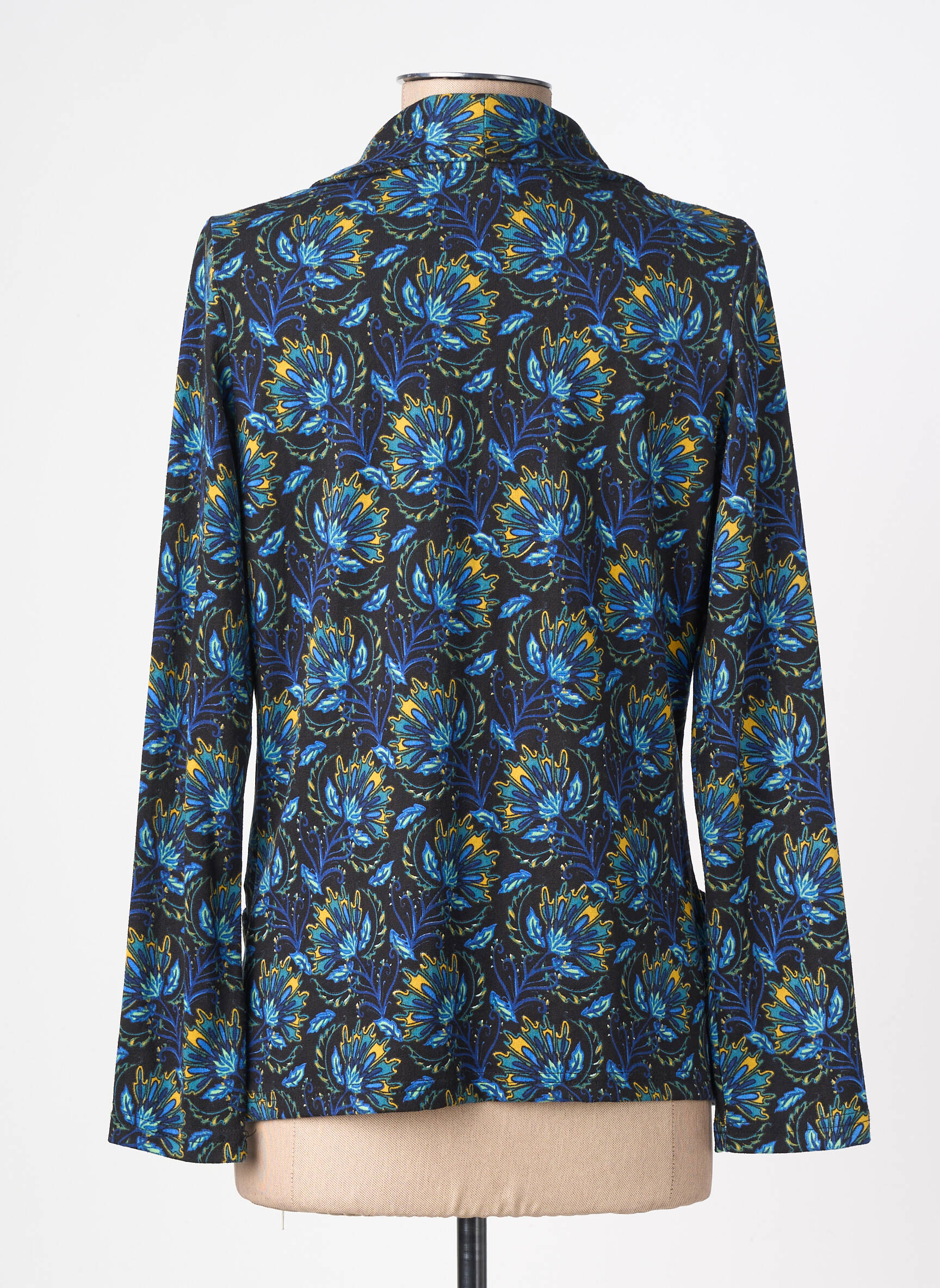 Veste casual col tailleur noir LA FIANCÉE femme