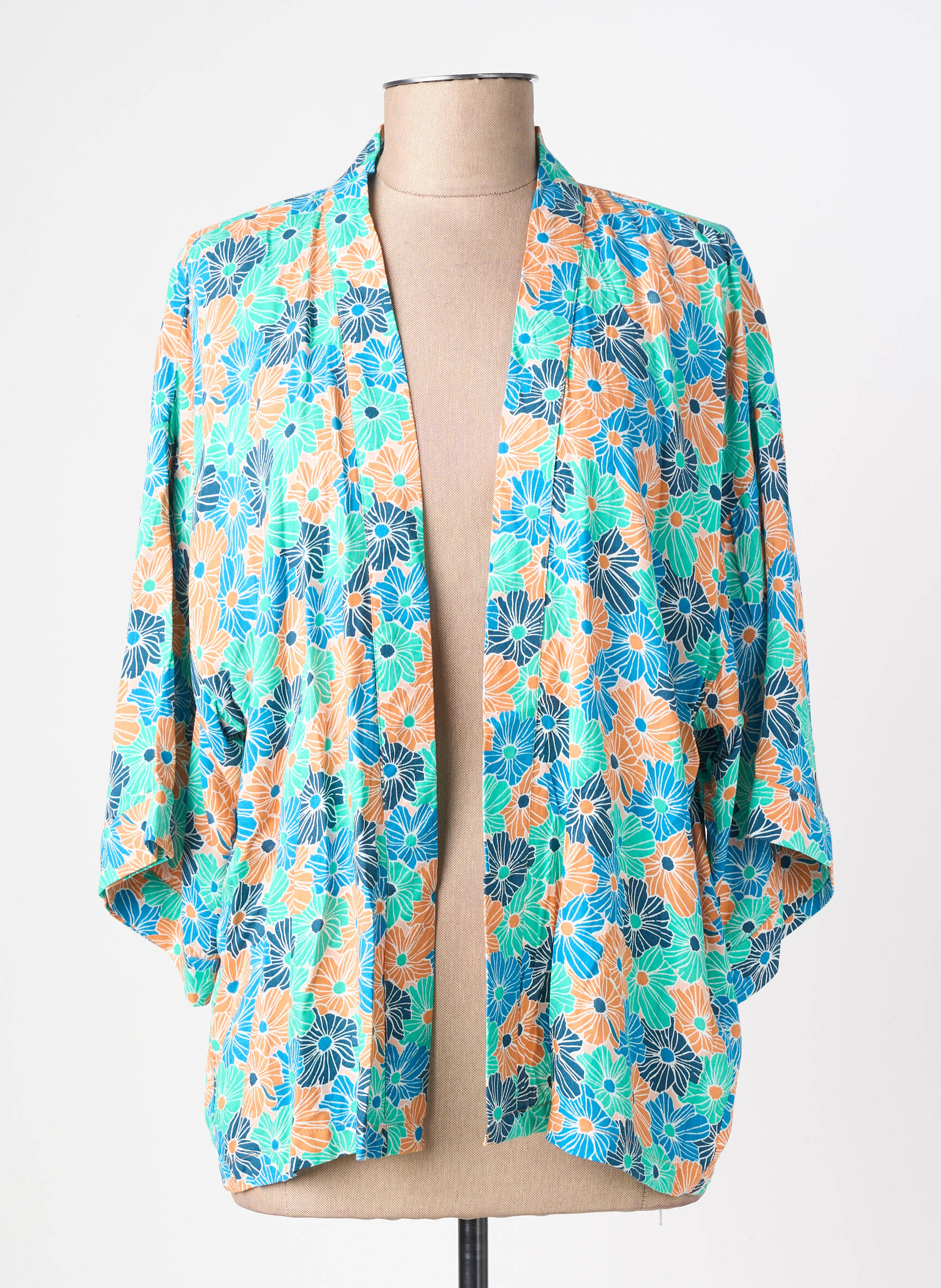 Veste casual manches longues bleu LA FIANCÉE femme