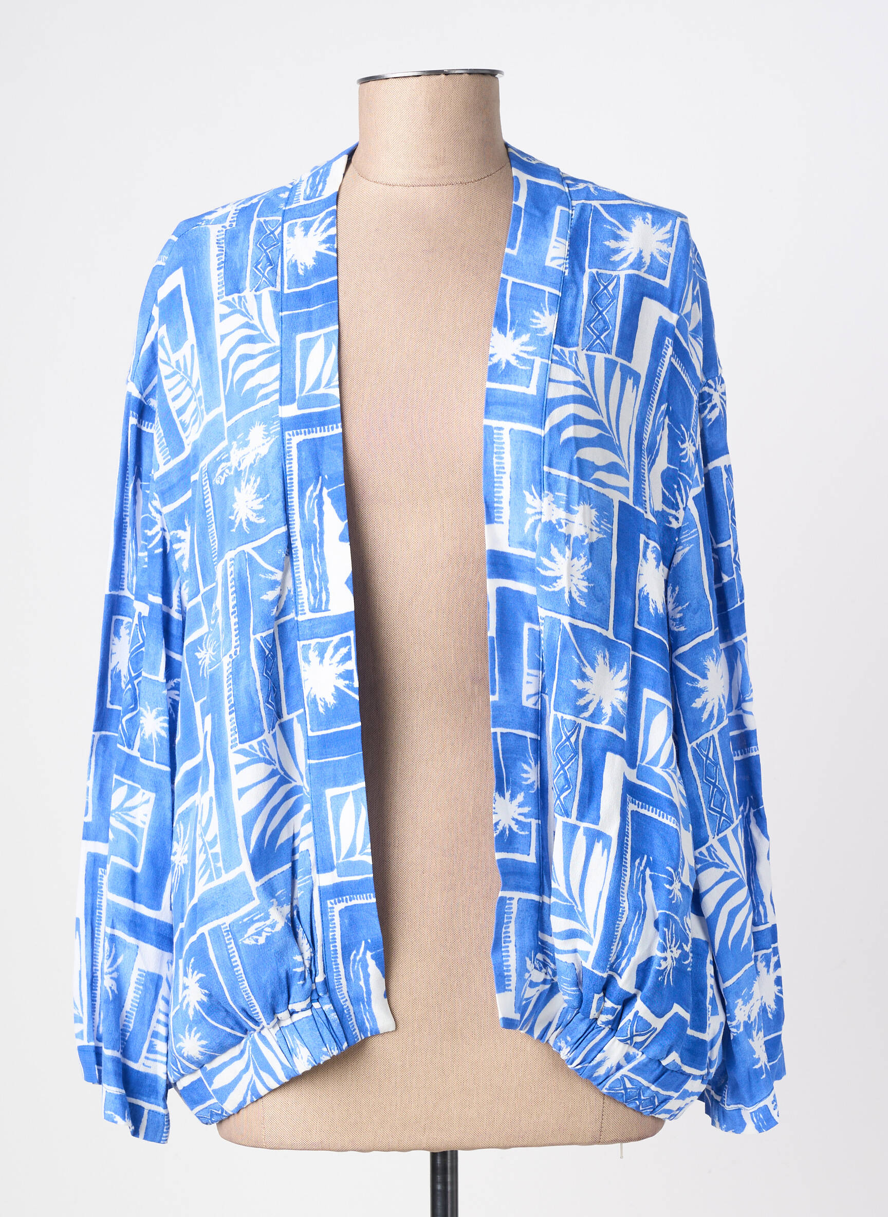 Veste casual finition intérieure doublée bleu TIFFOSI femme