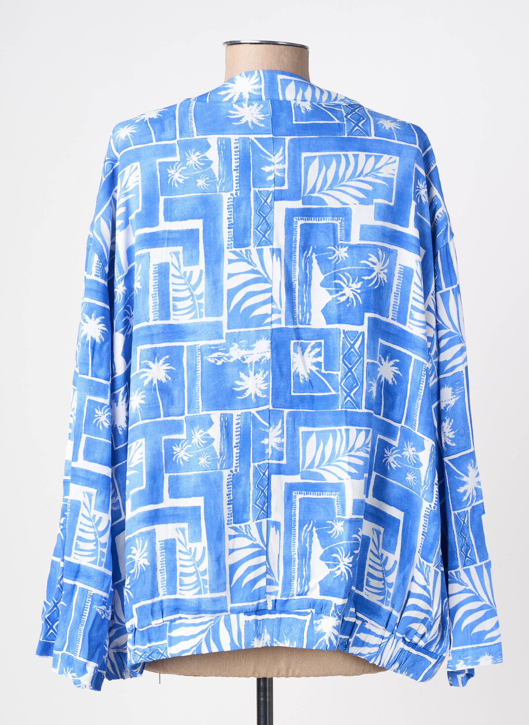 Veste casual finition intérieure doublée bleu TIFFOSI femme