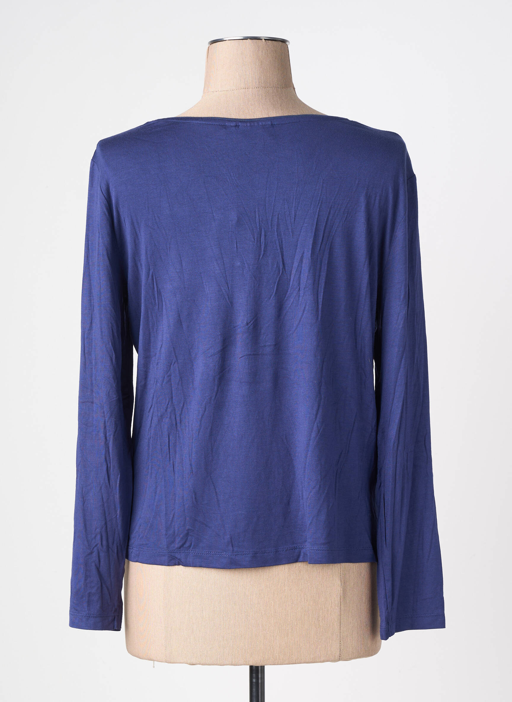 Top manches longues manches longues bleu LA FIANCÉE femme