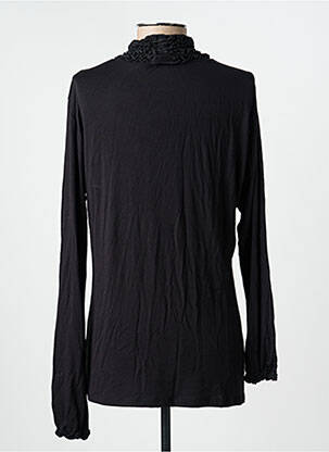 Sous-pull stretch manches longues noir NÜ femme