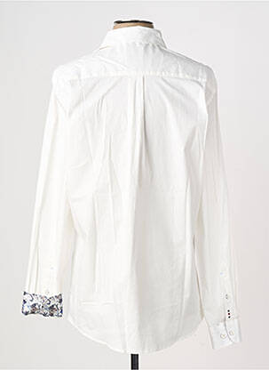 Chemise manches longues coupe droite blanc FQ1924 homme