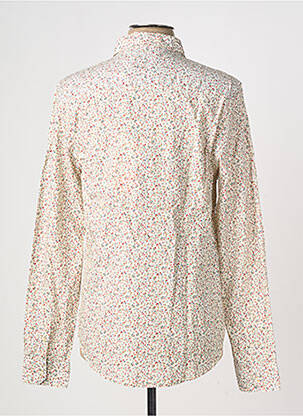 Chemise manches longues imprimé fantaisie blanc FREEMAN T.PORTER homme