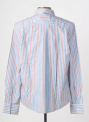 Chemise manches longues coupe droite bleu FREEMAN T.PORTER homme