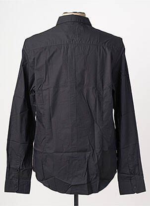 Chemise manches longues coupe droite noir FREEMAN T.PORTER homme
