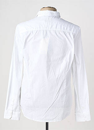 Chemise manches longues coupe droite blanc FREEMAN T.PORTER homme
