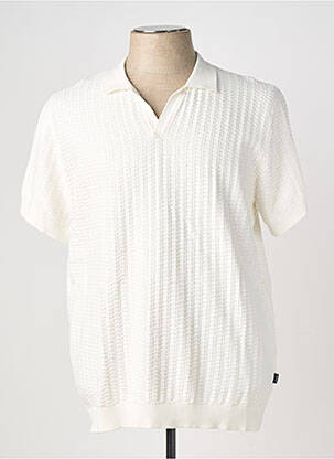 Polo manches courtes manches courtes blanc TIFFOSI homme