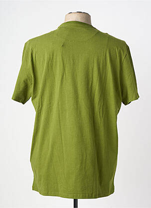 T-shirt coupe droite manches courtes vert FQ1924 homme