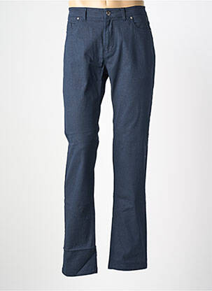 Pantalon chino poches bleu DELAHAYE homme