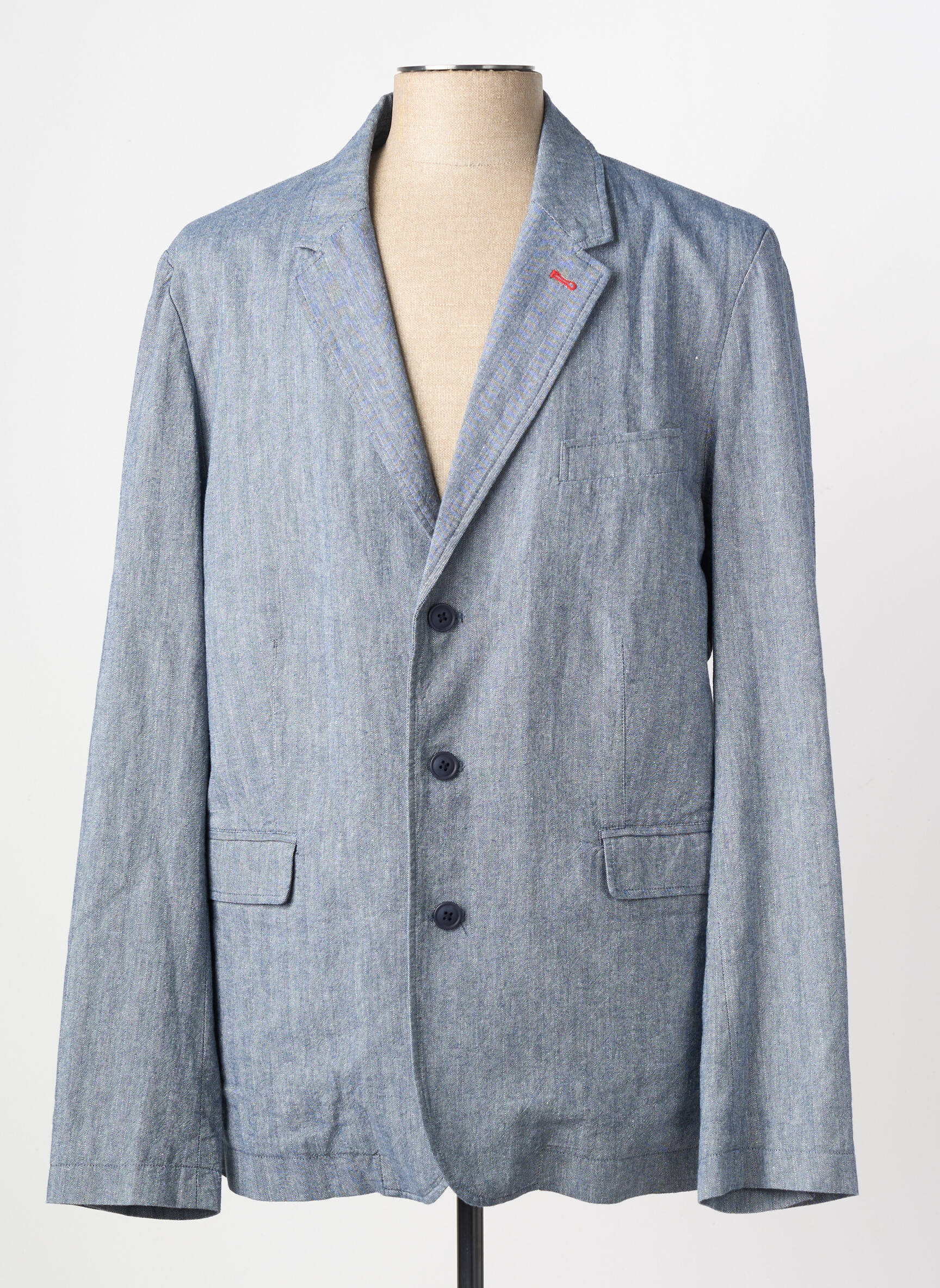 Blazer manches longues bleu FREEMAN T.PORTER homme
