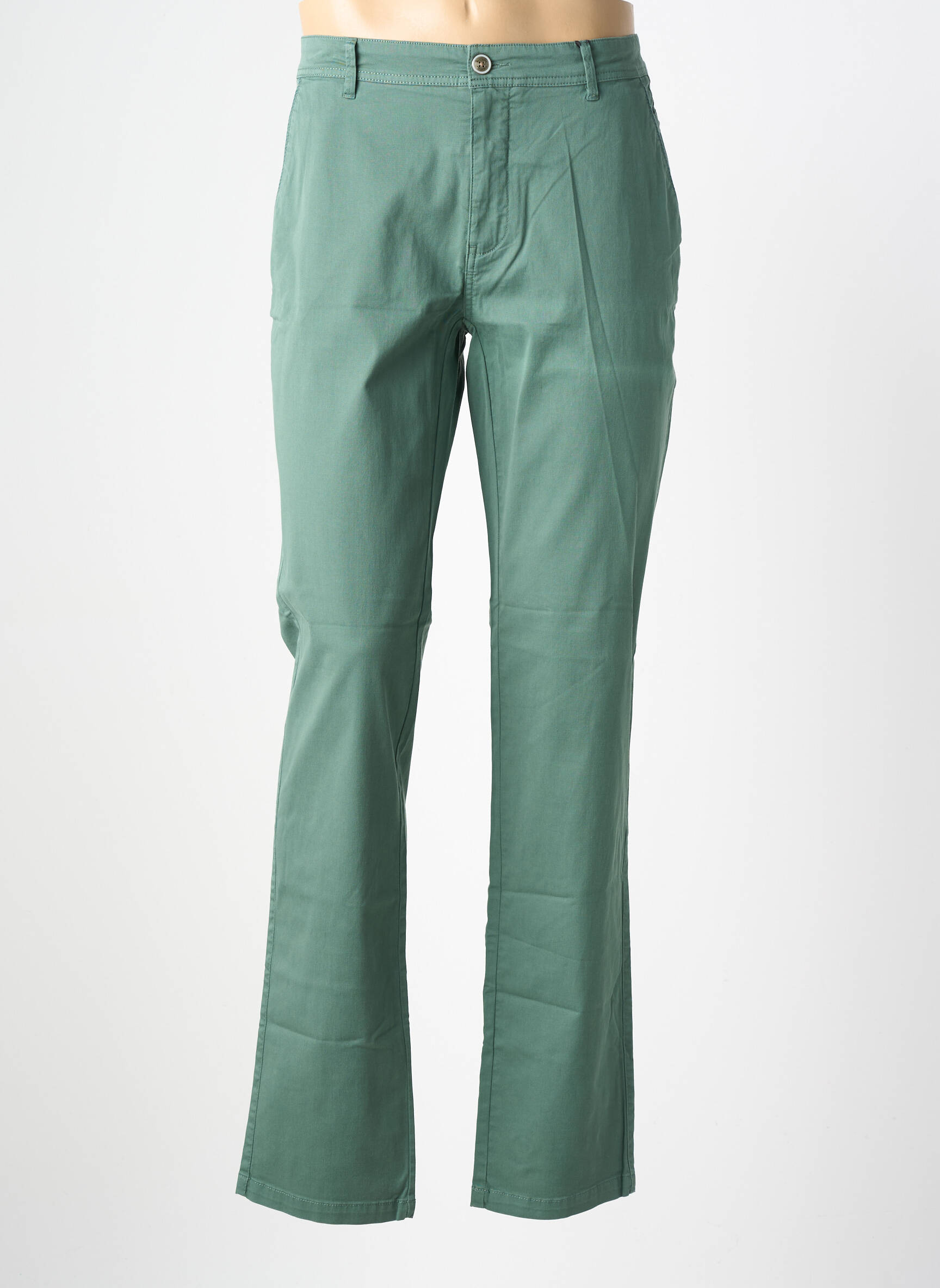 Pantalon chino poches vert DELAHAYE homme