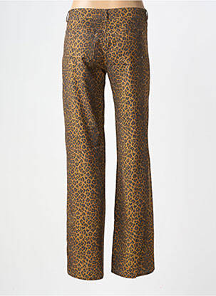 Pantalon flare taille basse taille basse marron FREEMAN T.PORTER femme