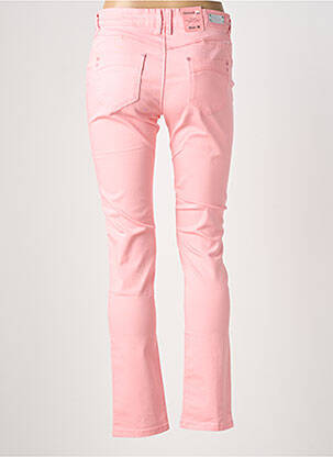 Jeans coupe slim taille basse taille basse rose ONADO femme