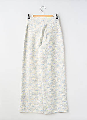 Pantalon droit stretch taille haute bleu GARCIA femme