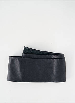 Ceinture coutures renforcées noir YOLETE femme