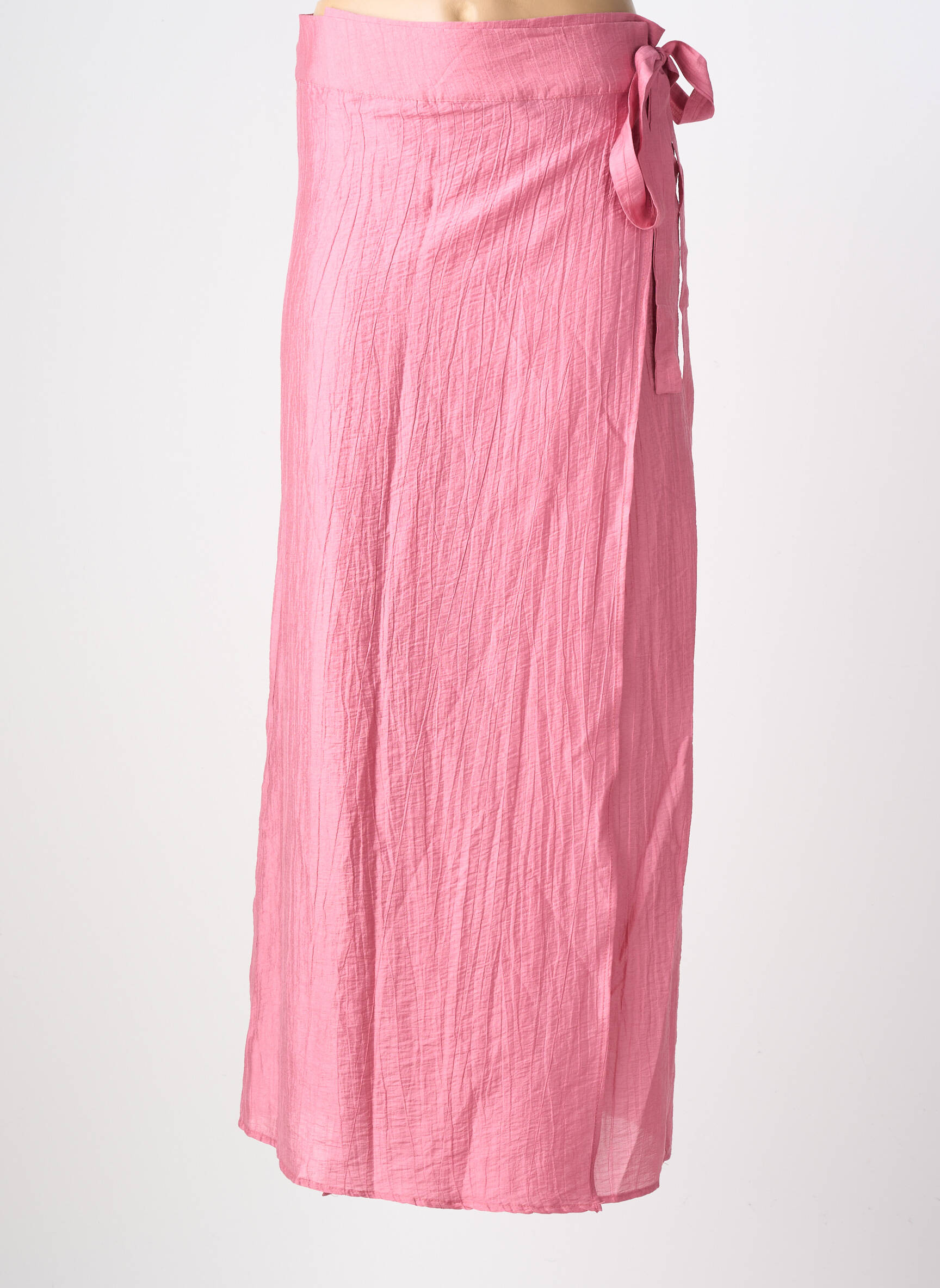 Jupe longue taille normale rose COMPAÑIA FANTASTICA femme