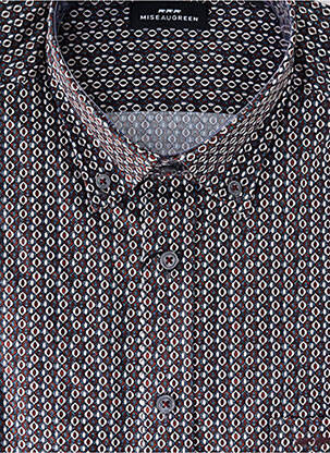 Chemise manches longues poches marron MISE AU GREEN homme