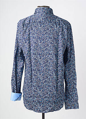 Chemise manches longues poches bleu DARIO BELTRAN homme