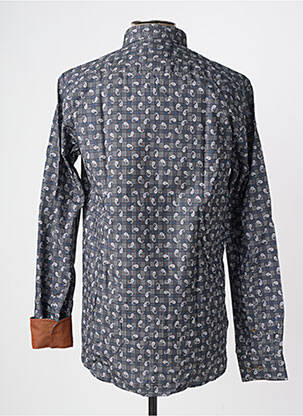 Chemise manches longues coupe cintrée gris DARIO BELTRAN homme